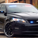Illustration for article titled Ford Stealth Police Interceptor Is A Badass Blacked-Out Cruiser